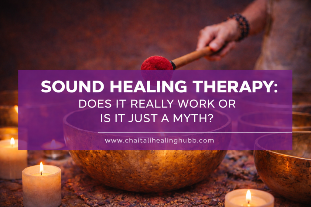 Sound Healing Therapy using singing bowls and sound vibrations for energy healing