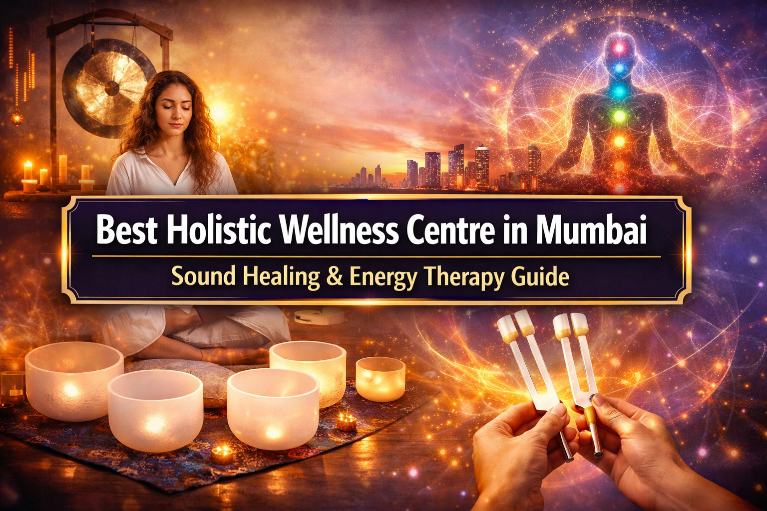 Best holistic wellness centre in Mumbai offering sound healing therapy and energy healing for stress relief and emotional balance
